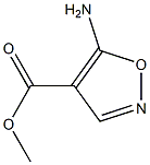 5-氨基异噁唑-4-甲酸甲酯 结构式