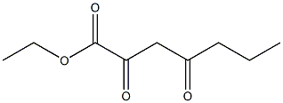 2,4-二氧代庚酸乙酯 结构式