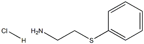 2-(phenylthio)ethanamine hydrochloride 结构式