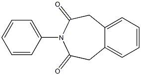 3-Phenyl-3H-3-benzazepine-2,4(1H,5H)-dione 结构式