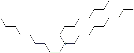 N,N-Dinonyl-6-nonenylamine 结构式