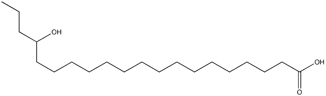 17-Hydroxyicosanoic acid 结构式