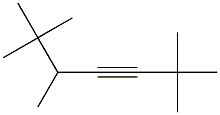 2,2,5,6,6-Pentamethyl-3-heptyne 结构式