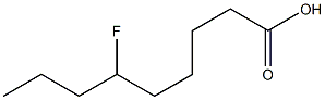 6-Fluoropelargonic acid 结构式