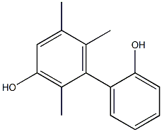 2,5,6-Trimethyl-1,1'-biphenyl-2',3-diol 结构式