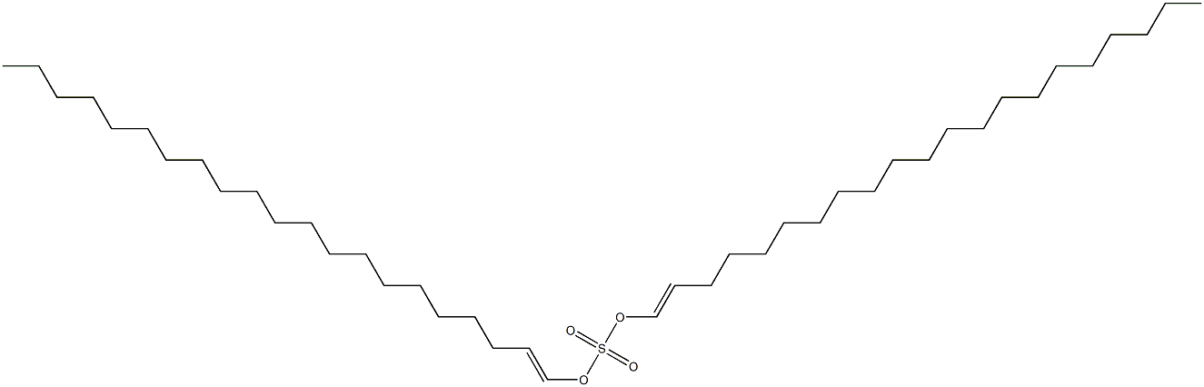 Sulfuric acid di(1-henicosenyl) ester 结构式