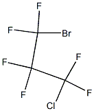 1-Bromo-3-chloro-1,1,2,2,3,3-hexafluoropropane 结构式