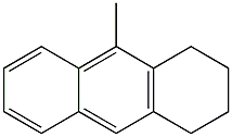 1,2,3,4-Tetrahydro-9-methylanthracene 结构式