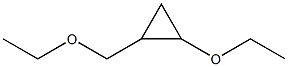1-Ethoxy-2-(ethoxymethyl)cyclopropane 结构式