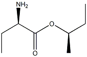 (R)-2-Aminobutanoic acid (R)-1-methylpropyl ester 结构式