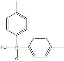 Bis(p-tolyl)phosphinic acid 结构式