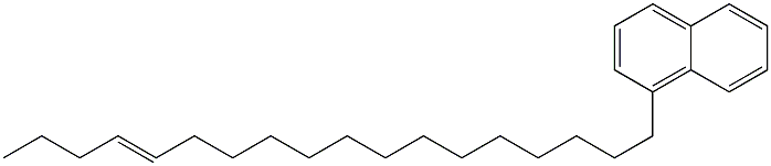 1-(14-Octadecenyl)naphthalene 结构式