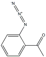 1-Azido-2-acetylbenzene 结构式