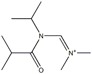 Dimethyl[[isopropyl(2-methylpropionyl)amino]methylene]aminium 结构式