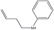 N-(3-Butenyl)aniline 结构式