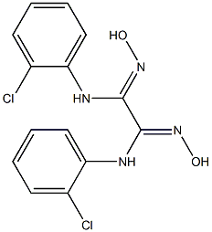 N,N'-Bis(2-chlorophenyl)ethanediamide dioxime 结构式