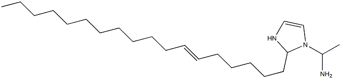 1-(1-Aminoethyl)-2-(6-octadecenyl)-4-imidazoline 结构式