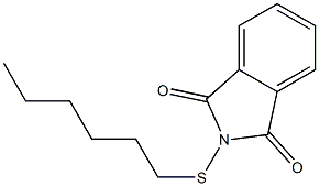 N-(Hexylthio)phthalimide 结构式