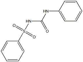 1-(Phenylsulfonyl)-3-phenylurea 结构式