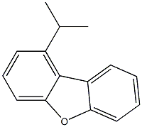 1-Isopropyldibenzofuran 结构式