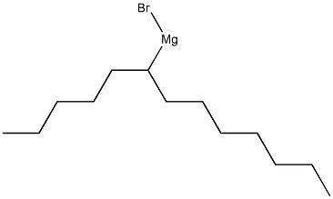 (1-Pentyloctyl)magnesium bromide 结构式