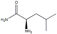 (2R)-2-Amino-4-methylpentanamide 结构式