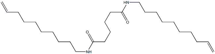 N,N'-Di(9-decenyl)adipamide 结构式