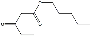 3-Oxopentanoic acid pentyl ester 结构式