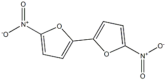 5,5'-Dinitro-2,2'-bifuran 结构式