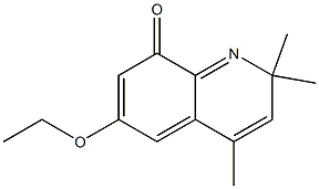 6-Ethoxy-2,2,4-trimethylquinolin-8(2H)-one 结构式