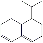 3,4,4a,5,6,7-Hexahydro-5-isopropylnaphthalene 结构式