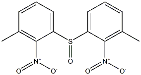 Methyl(2-nitrophenyl) sulfoxide 结构式