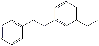 3-Phenethylcumene 结构式