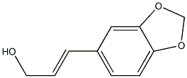 3,4-Methylenedioxycinnamyl alcohol 结构式