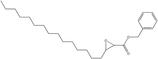 2,3-Epoxystearic acid benzyl ester 结构式