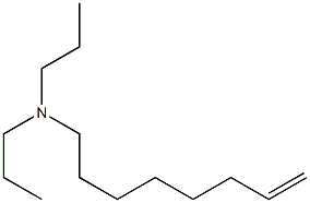 N,N-Dipropyl-7-octen-1-amine 结构式