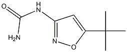 3-[5-(1,1-Dimethylethyl)-3-isoxazolyl]urea 结构式