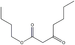 3-Ketoenanthic acid butyl ester 结构式