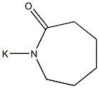 Hexahydro-1-potassio-1H-azepin-2-one 结构式