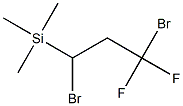 1,1-Difluoro-1,3-dibromo-3-(trimethylsilyl)propane 结构式