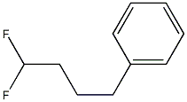1,1-Difluoro-4-phenylbutane 结构式