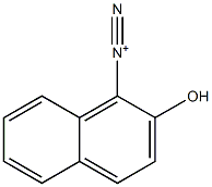2-Hydroxy-1-naphthalenediazonium 结构式