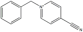 4-Cyano-1-benzylpyridinium 结构式