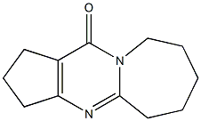 1,2,3,5,6,7,8,9-Octahydro-10H-4,9a-diazacyclohept[f]inden-10-one 结构式