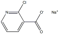 2-Chloro-3-pyridinecarboxylic acid sodium salt 结构式