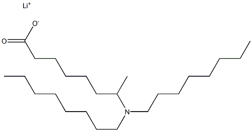 7-(Dioctylamino)octanoic acid lithium salt 结构式