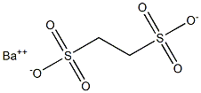 1,2-Ethanedisulfonic acid barium salt 结构式