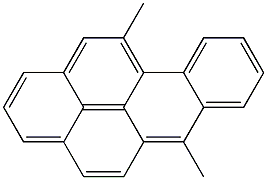 11,6-Dimethylbenzo[a]pyrene 结构式