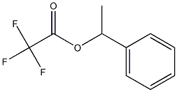 1-Phenylethyl trifluoroacetate 结构式