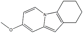 8-Methoxy-1,2,3,4-tetrahydropyrido[1,2-a]indole 结构式